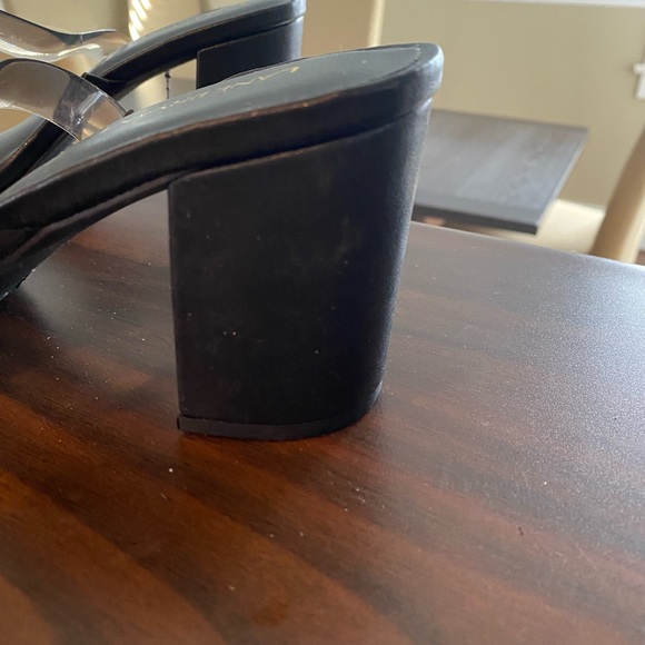 BNWT Mules with clear straps - Picture 6 of 7
